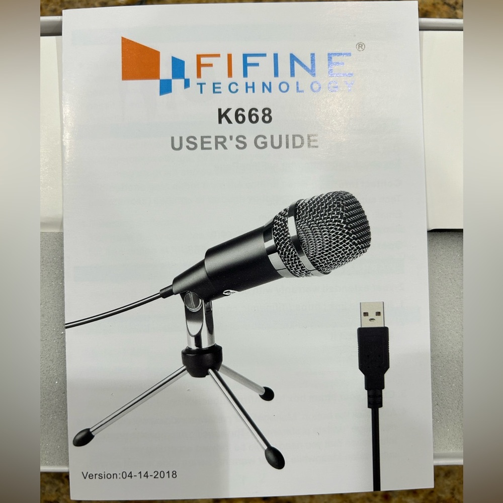 Podcast microphone